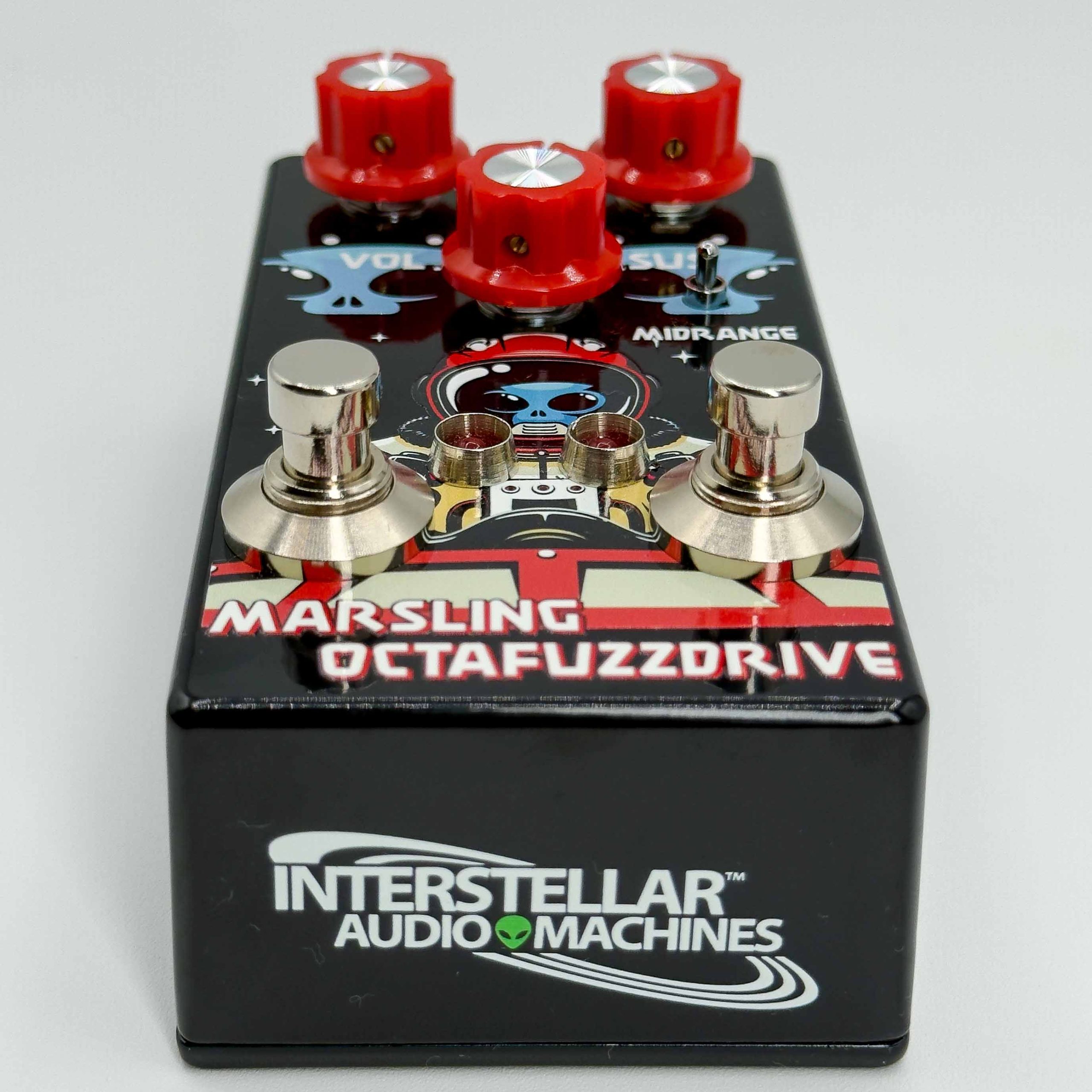 ギター Interstellar Audio Octafuzzdrive Interstellar Octonaut Blue Ice – Motor City Guitar